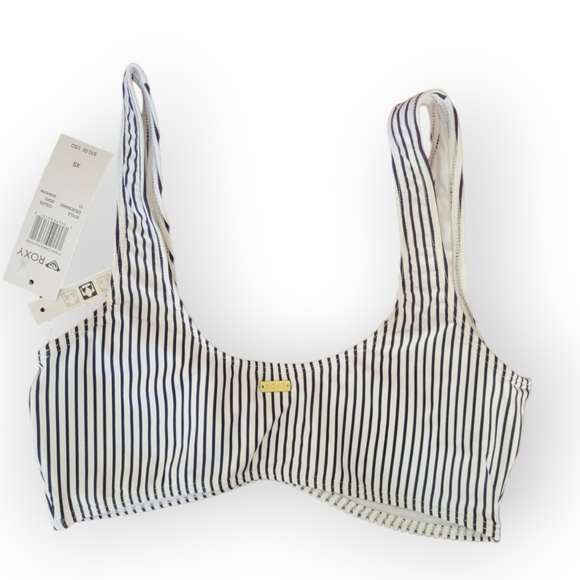 Roxy Beach Classics Athletic Bra Swimsuit Top - Picture 5 of 9